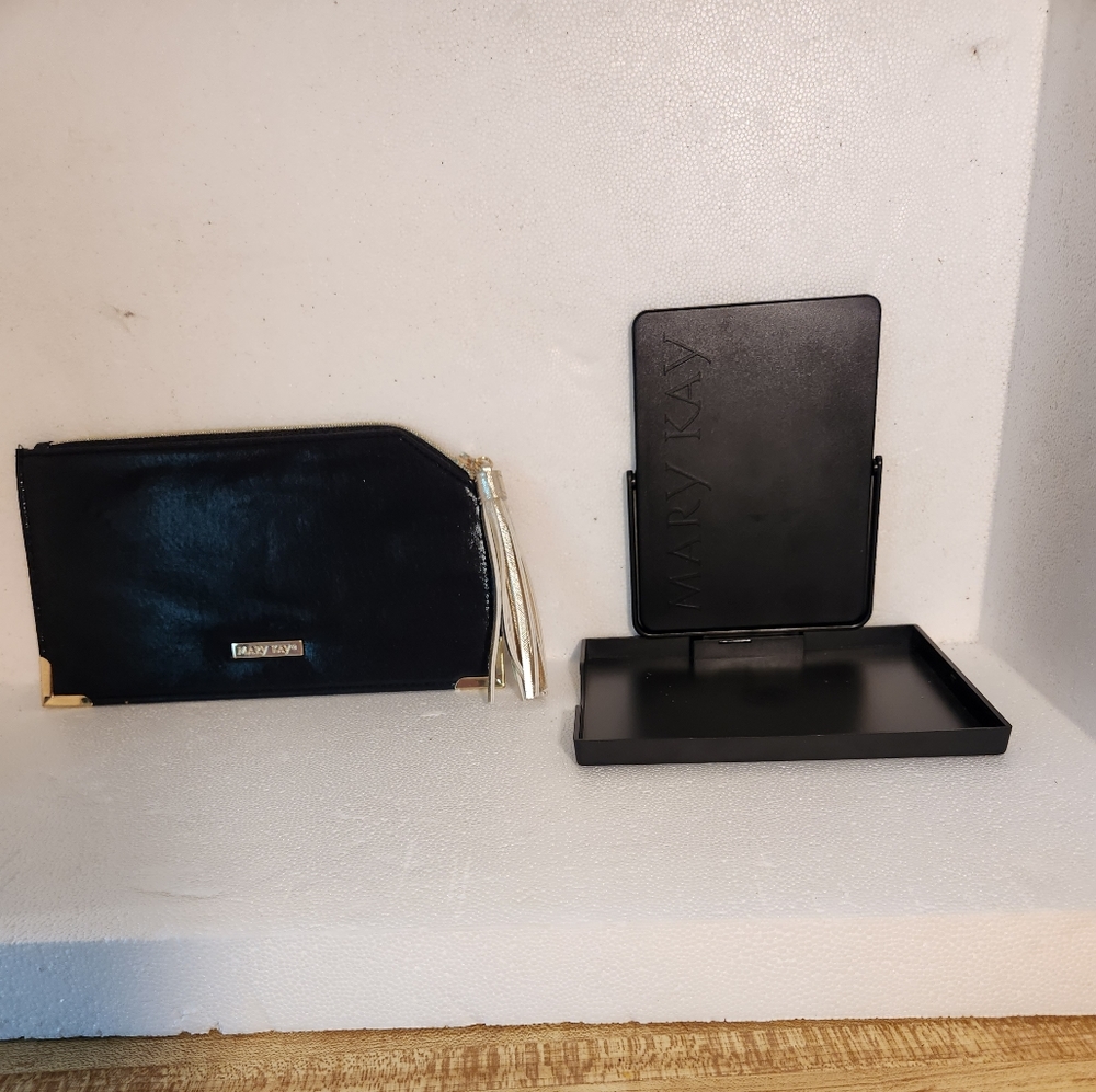Mary Kay clutch and Mary Kay Travel Mirror for Parties